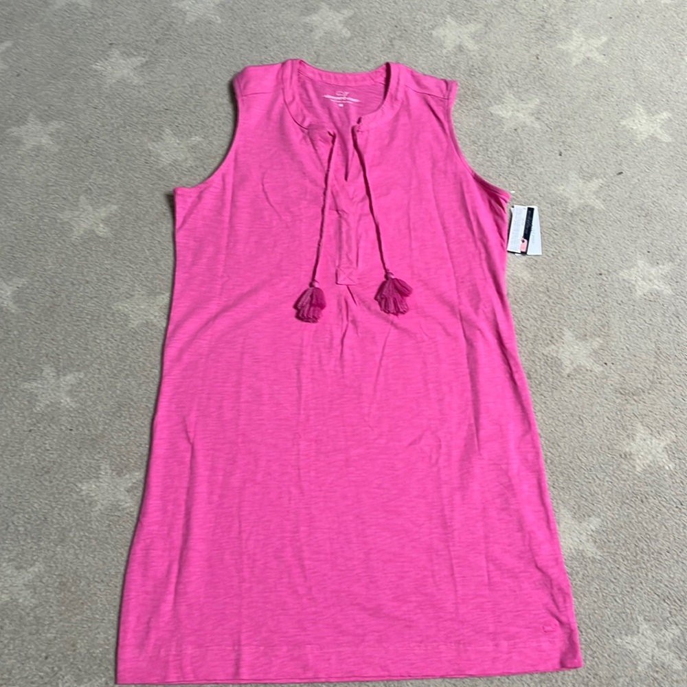 Women’s vineyard, vines, size medium, cotton dress